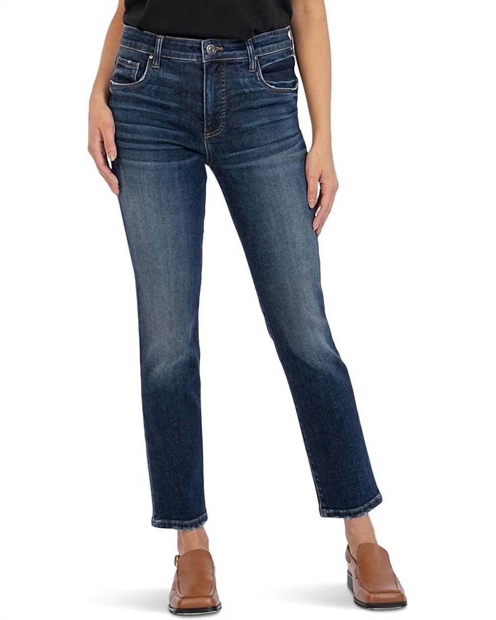NEW KUT FROM THE KLOTH reese straight leg jean in enchantment